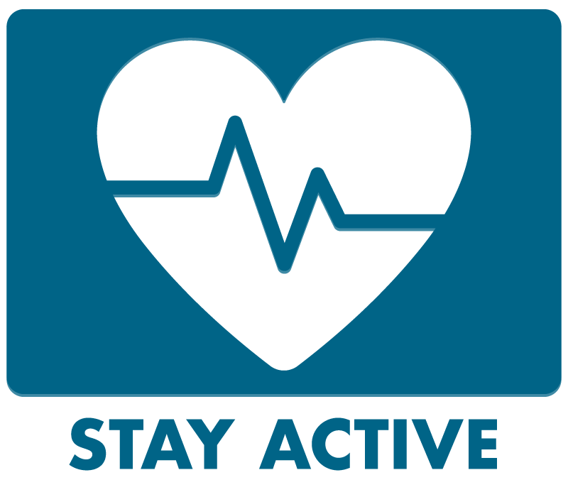 Stay Active Button