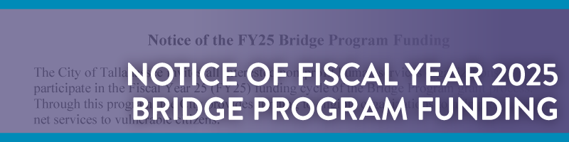 Notice of Fiscal Year 2025 - Bridge Program Funding