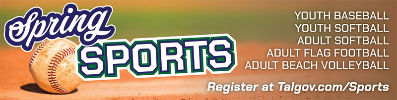 Spring Sports are now open for Registration